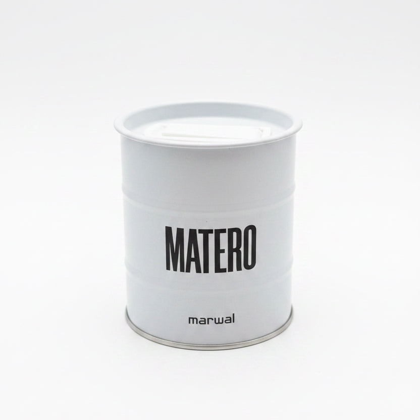 Yerbero Marwal Blanca Hermética con Boquilla Dosificadora 300 g