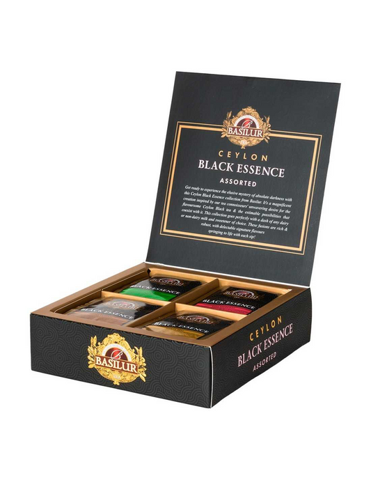 Té Negro Ceylan Basilur Black Essence Surtido 40 Bolsas