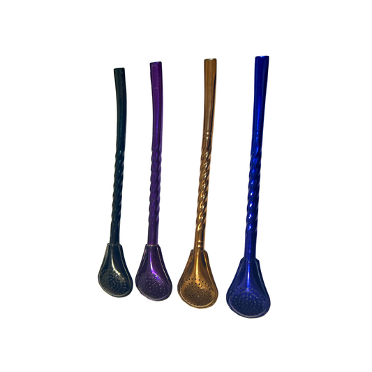 Bombilla para Mate de Colores 16cm