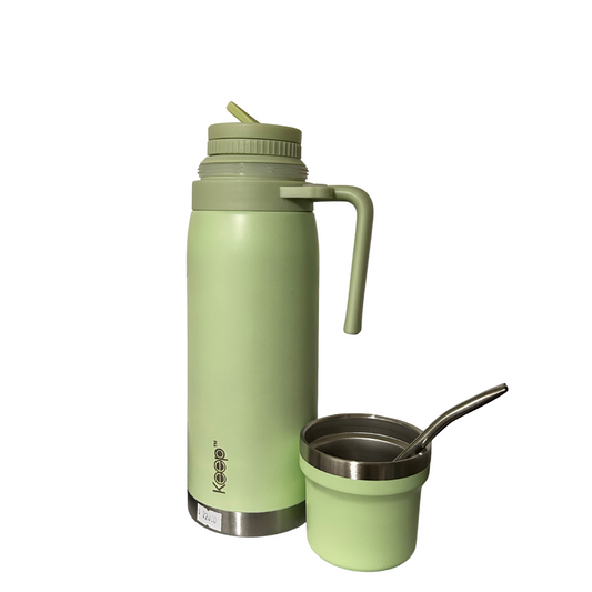 Termo Keep Kit Matero 3 en 1 Verde