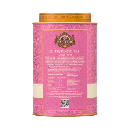 Té Basilur Gin & Tonic Frutos del Bosque 25 Pirámides