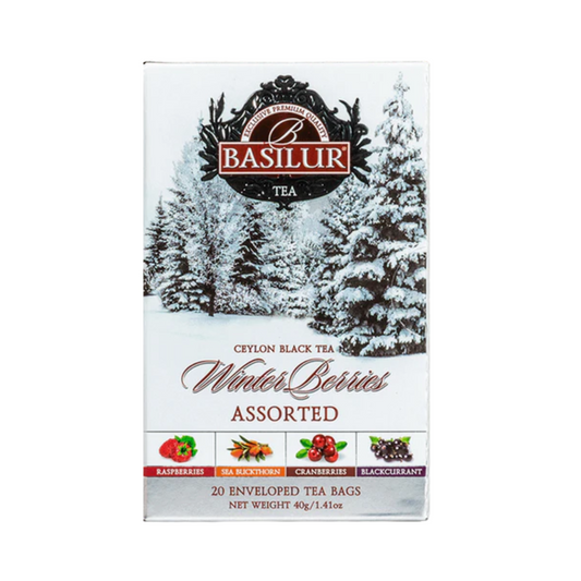 Té Negro Basilur Winter Berries 25 Bolsitas