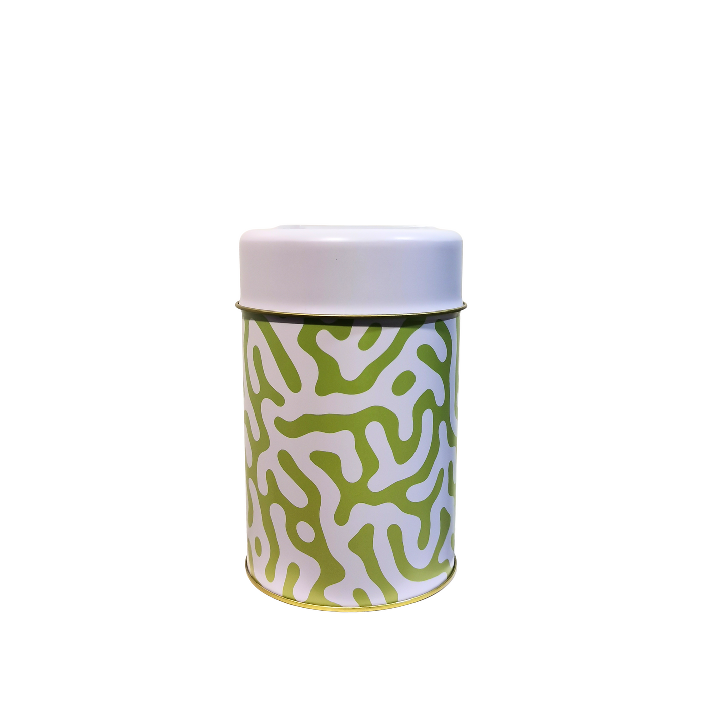 Yerbero Metálico Laberinto Verde 350gr
