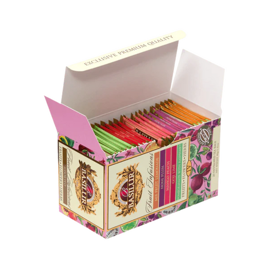 Infusiones Frutales sin Cafeína Basilur Volumen IV 25 Bolsitas