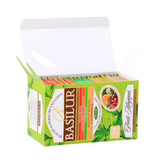 Té Verde Basilur Magic Fruits 25 Bolsitas