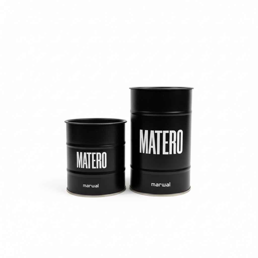 Set Matero negro yerbero y azucarero - Emporio Pewmayen