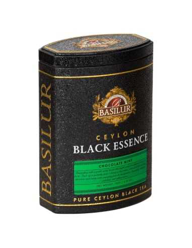 Té negro Basilur Black Essence Chocolate Menta 100 grs