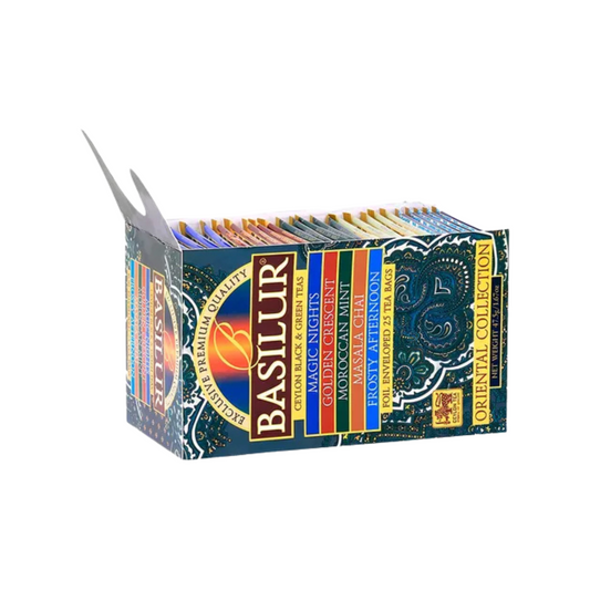 Caja Té Basilur Surtido Oriental 25 Bolsitas