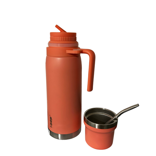 Termo Keep Kit Matero 3 en 1 Rosado