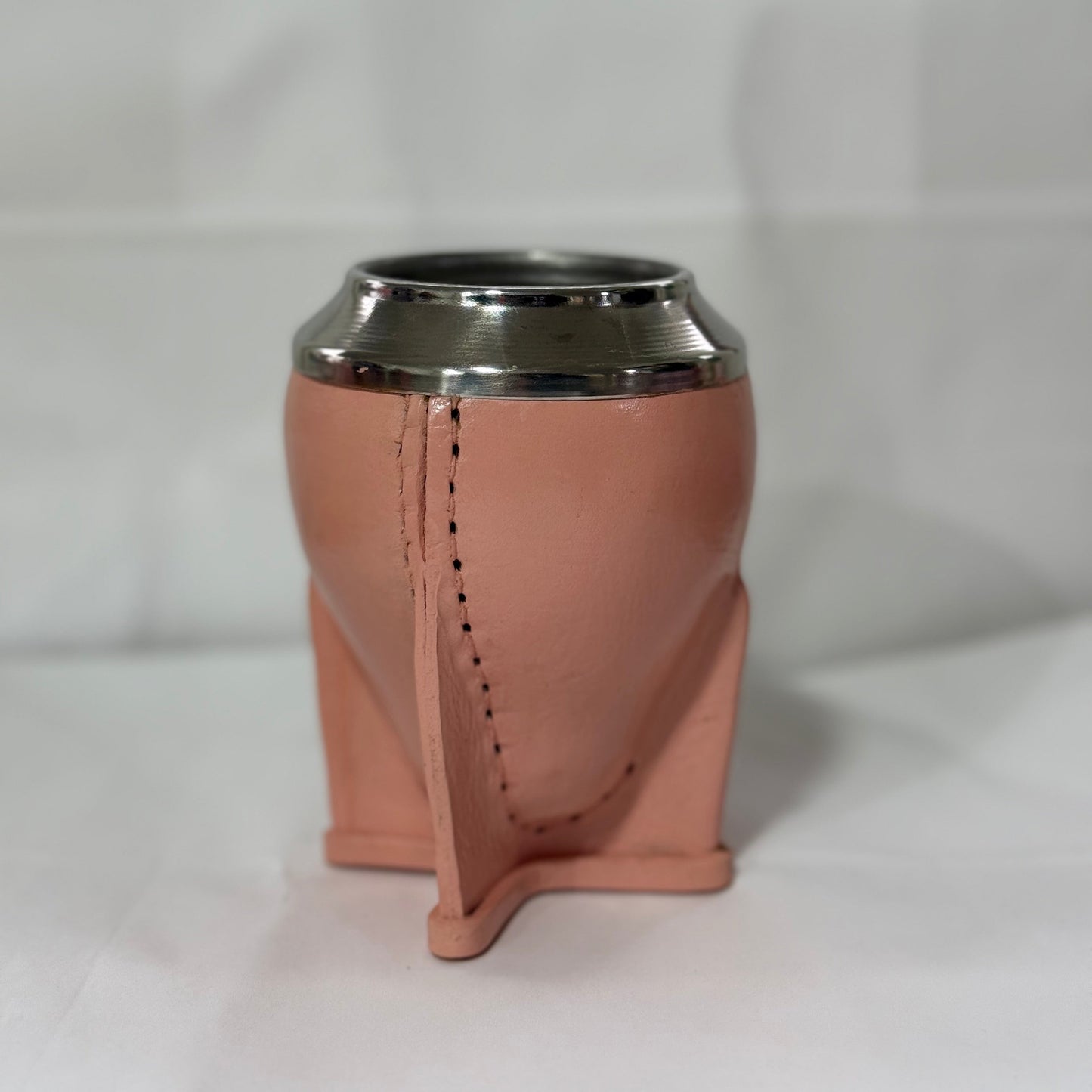 Mate torpedo rosado cuero rosado - Emporio Pewmayen