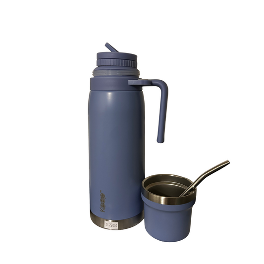 Termo Keep KIt Matero 3 en 1 Azul