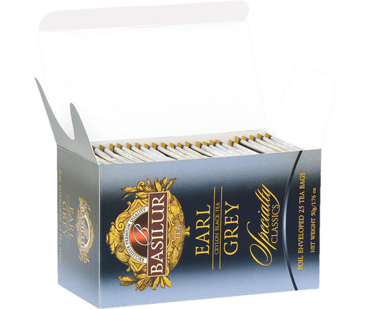 Té Negro Basilur Earl Grey 25 bolsas - Emporio Pewmayen