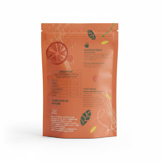 Pomelo Chai – Té Especiado Cítrico Botánica Gourmet 80g | Energía y Calor Natural - Emporio Pewmayen