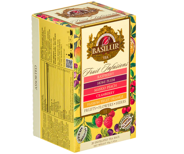 Infusiones Frutales sin Cafeína Basilur Volumen III 25 bolsas