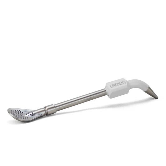 Bombilla Andino de Acero Inoxidable Verde + Limpiador y Caja - Emporio Pewmayen