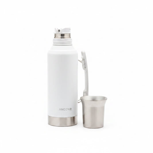 Termo Mate System Blanco - Emporio Pewmayen