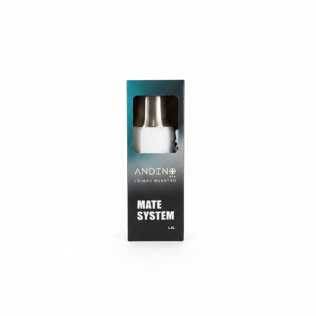 Termo Mate System Blanco - Emporio Pewmayen