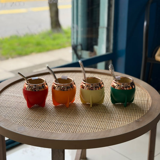 Mate Lindo Con Bombilla | Colores
