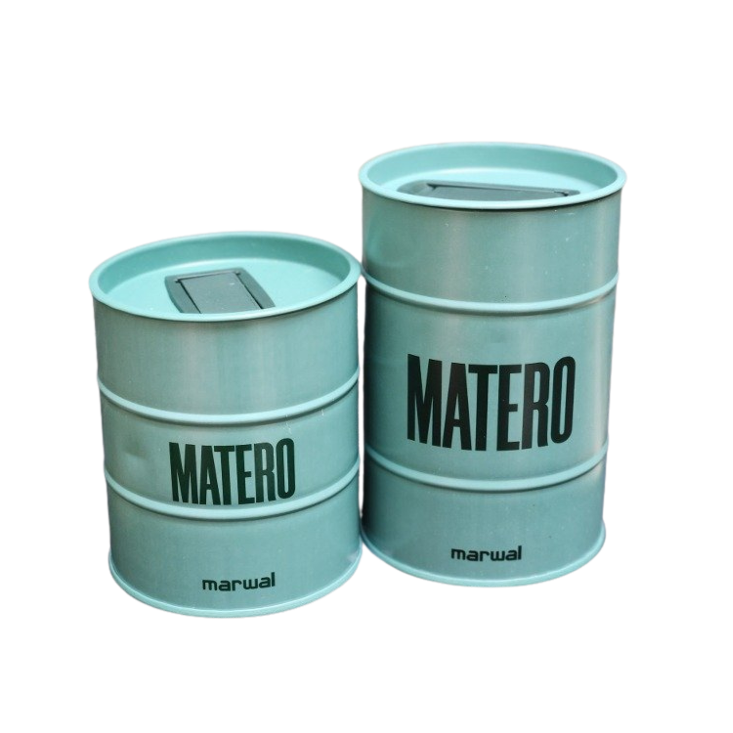 Latas Set Matero Yerbero+ azucarero