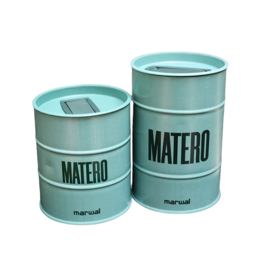 Latas Set Matero Yerbero+ azucarero