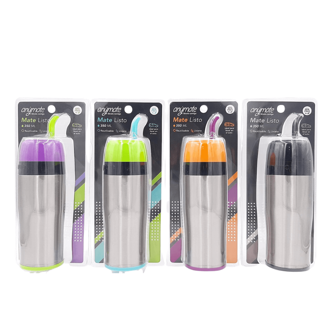 Termo Mate Automático Travel 350 ml