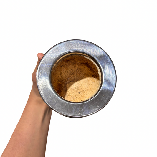 Mate Imperial Negro Cincelado Geométrico - Emporio Pewmayen