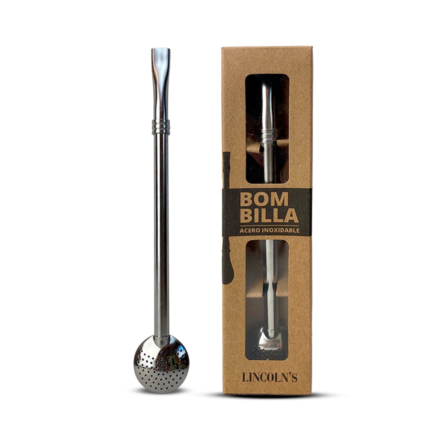 Bombilla Filtro Lenteja Acero Inoxidable Lincoln's