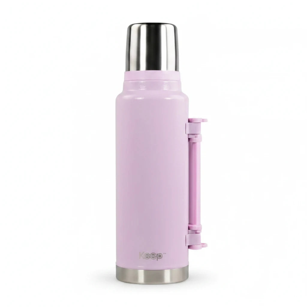 Termo Keep Hammered Vacuum Rosa 1500 ml