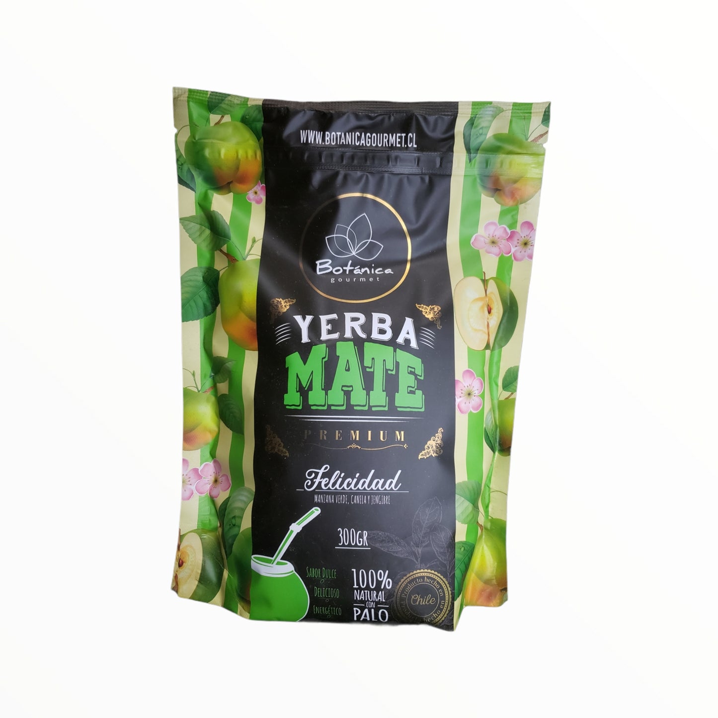 Yerba Mate Botanica Felicidad Doypack 300 gr. - Emporio Pewmayen