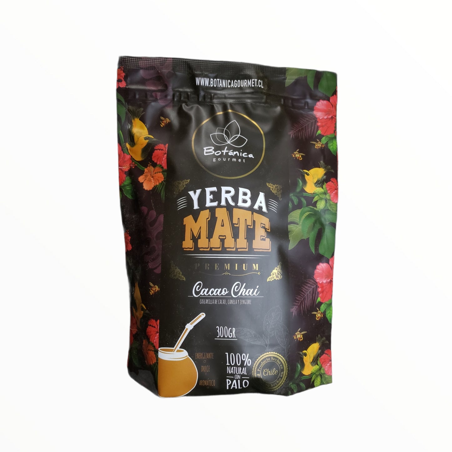 Yerba Mate Botanica Cacao Chai Doypack 300 gr. - Emporio Pewmayen