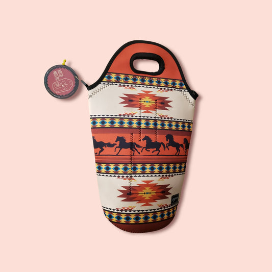 Bolso Matero Rojo Caballos - Emporio Pewmayen