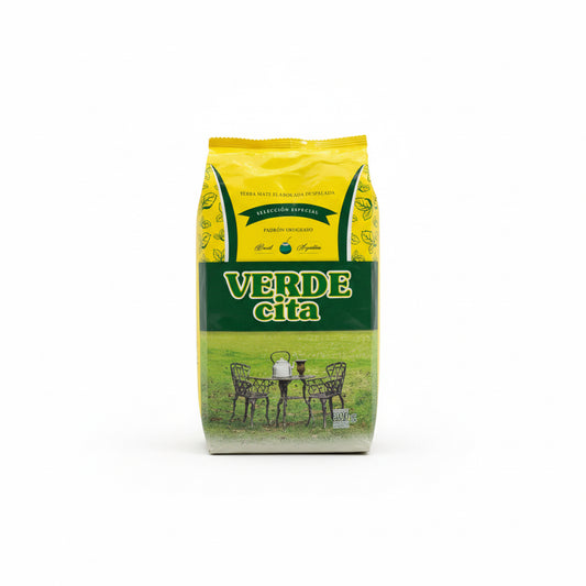 Yerba Mate Verde Cita Padrón Uruguayo 500 g | Molienda Fina Despalada | - Emporio Pewmayen
