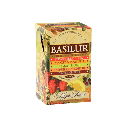 Té negro frutal Basilur Magic Fruit 25 bolsas