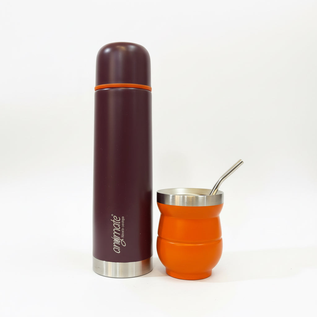 Set Matero Termo mate y Bomilla - Emporio Pewmayen