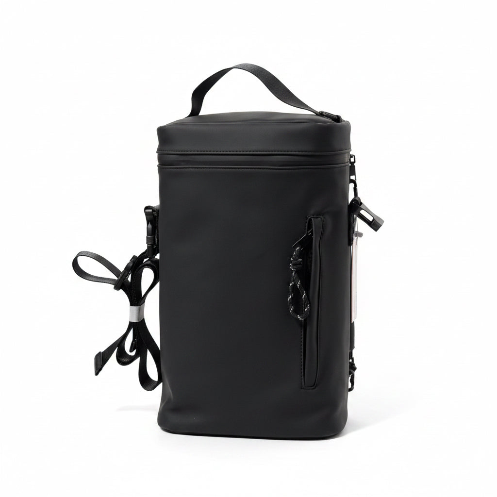 Bolso Matero Linconls - Islandia Negro con Divisiones Acolchadas y Correa Ajustable