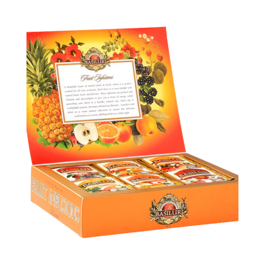 Infusiones Frutales sin Cafeína Basilur 60 Bolsitas