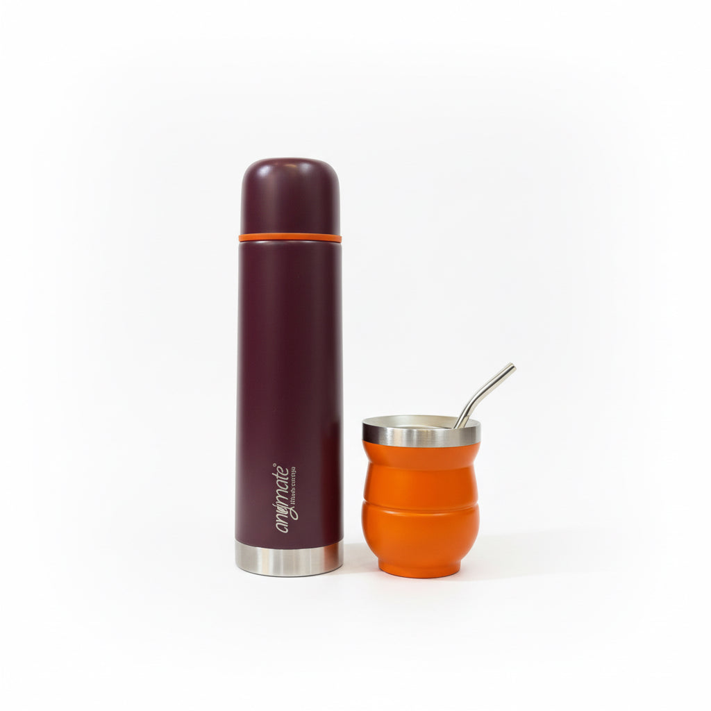 Set Matero Termo mate y Bomilla - Emporio Pewmayen