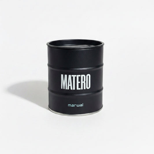 Yerbera Marwal Negra Hermética con Boquilla Dosificadora 250–300 g