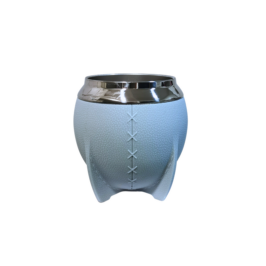 Mate Redondo Acero Inoxidable Celeste 280ml