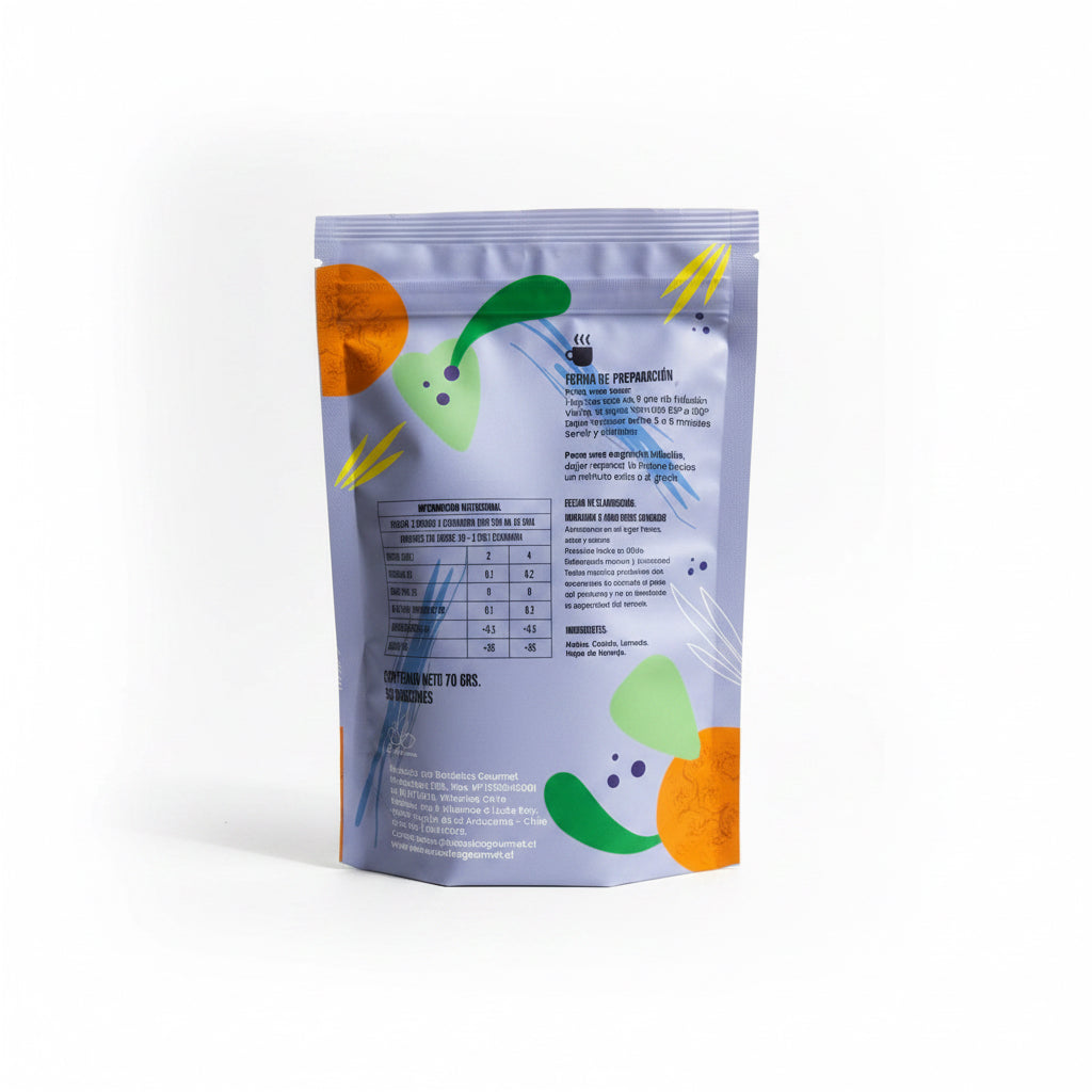 Infusión Momento Zen Botánica Gourmet – Relajante Natural con Melisa, Cedrón y Lavanda (90g) - Emporio Pewmayen