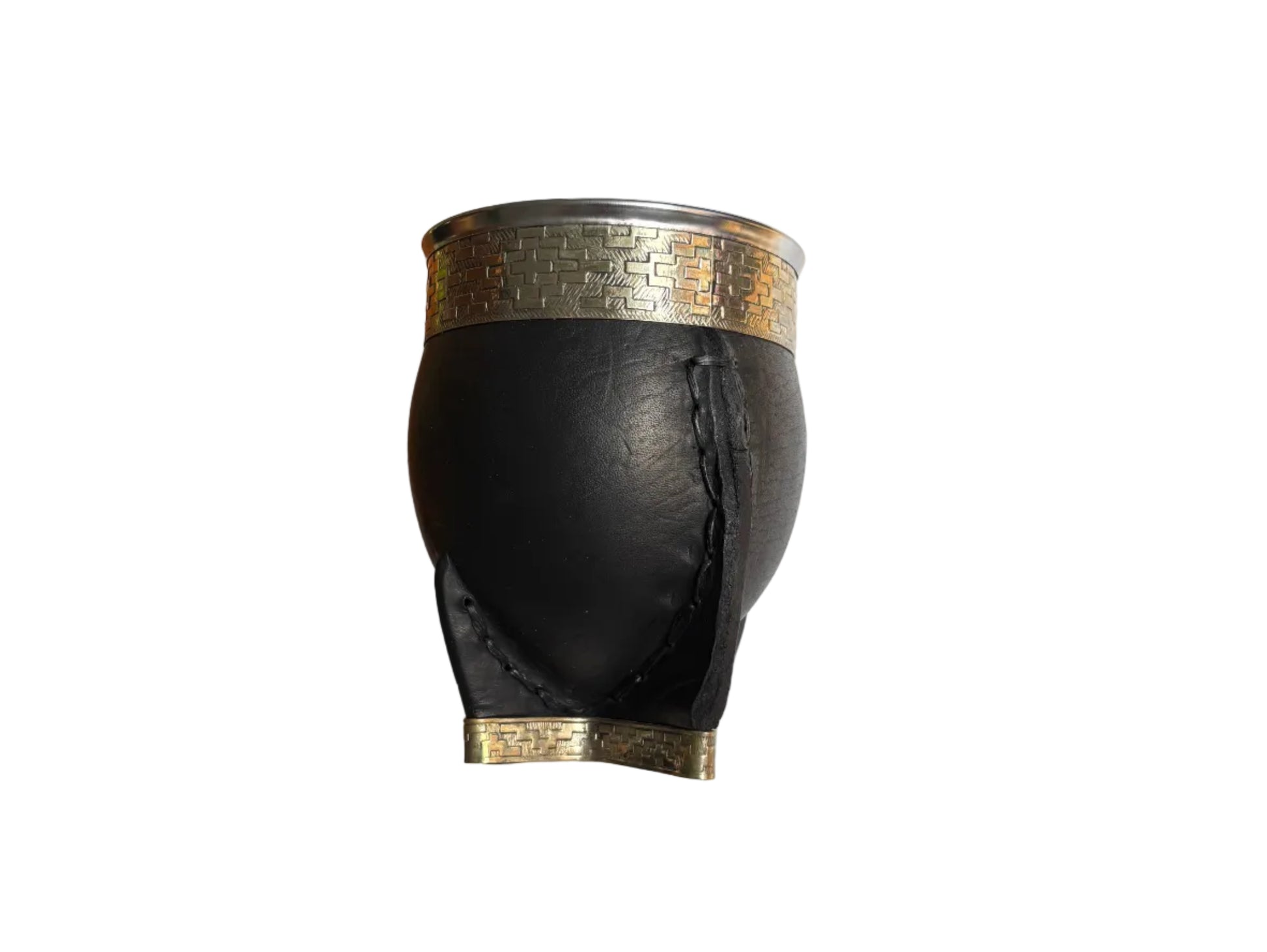 Mate Imperial de Calabaza Virola de Alpaca - Emporio Pewmayen