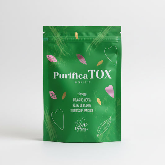 Purifica Tox – Té Detox Natural Botánica Gourmet 80g | Energía y Bienestar Diario - Emporio Pewmayen