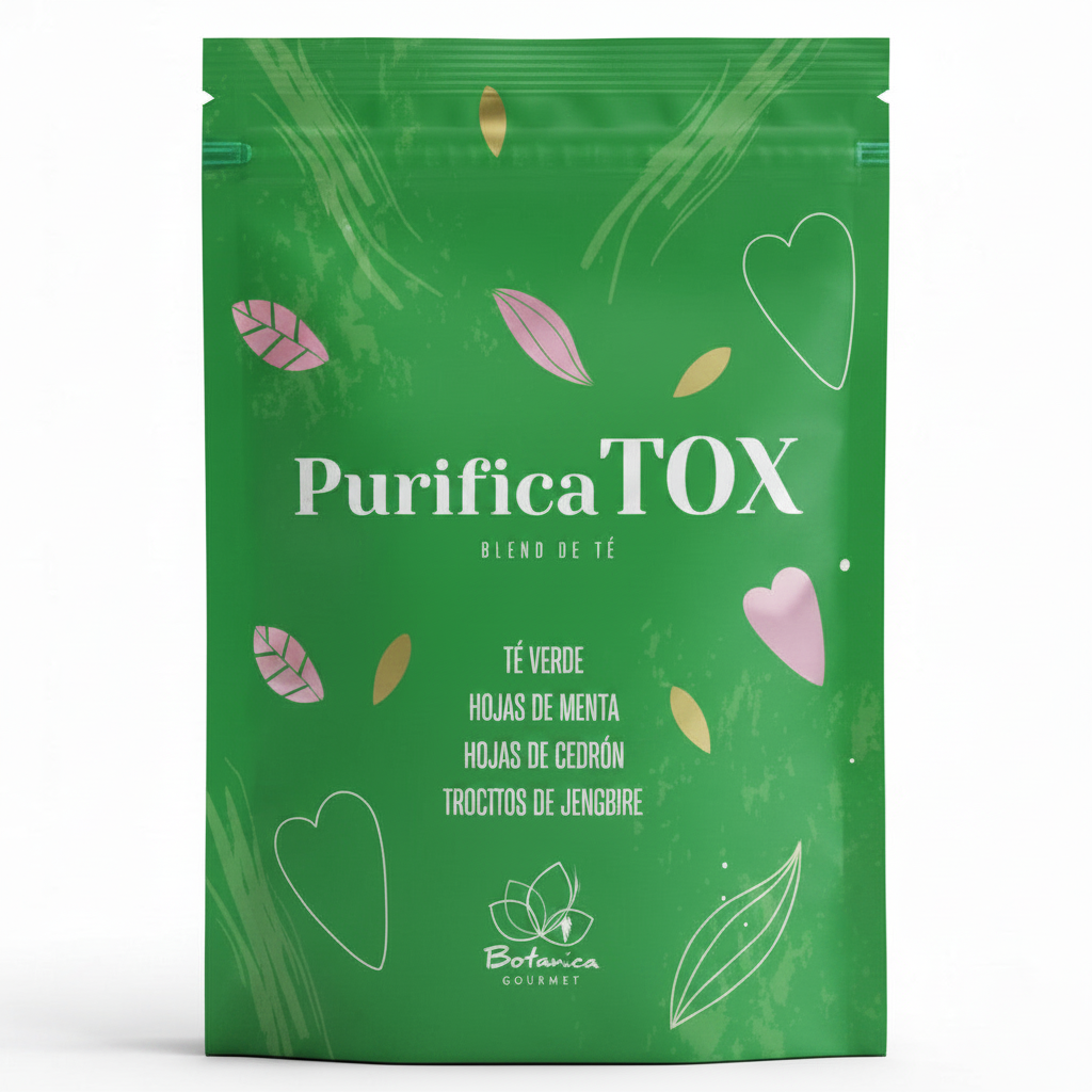 Purifica Tox – Té Detox Natural Botánica Gourmet 80g | Energía y Bienestar Diario - Emporio Pewmayen