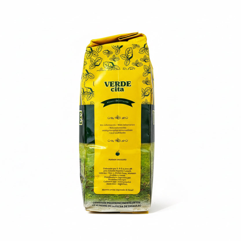 Yerba Mate Verde Cita Padrón Uruguayo 500 g | Molienda Fina Despalada | - Emporio Pewmayen