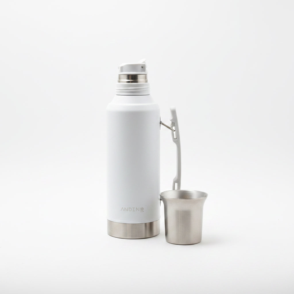 Termo Mate System Blanco - Emporio Pewmayen