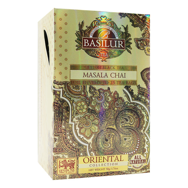 Té Negro Masala Chai Basilur 25 bolsas