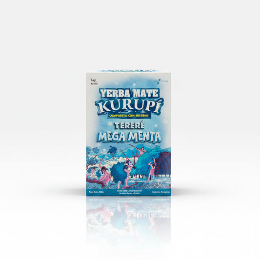 Yerba Mate Kurupí Mega Menta Tereré 500g | Menta & Boldo - Emporio Pewmayen