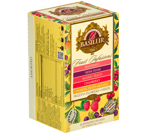 Infusiones Frutales sin Cafeína Basilur Volumen III 25 bolsas
