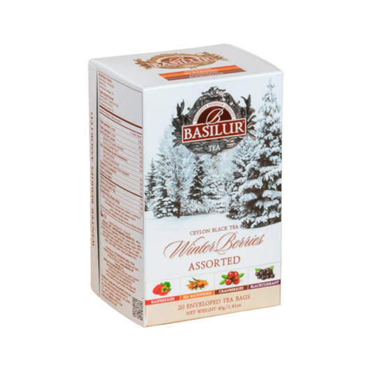 Caja Té Basilur Winter 25 Bolsitas - Emporio Pewmayen
