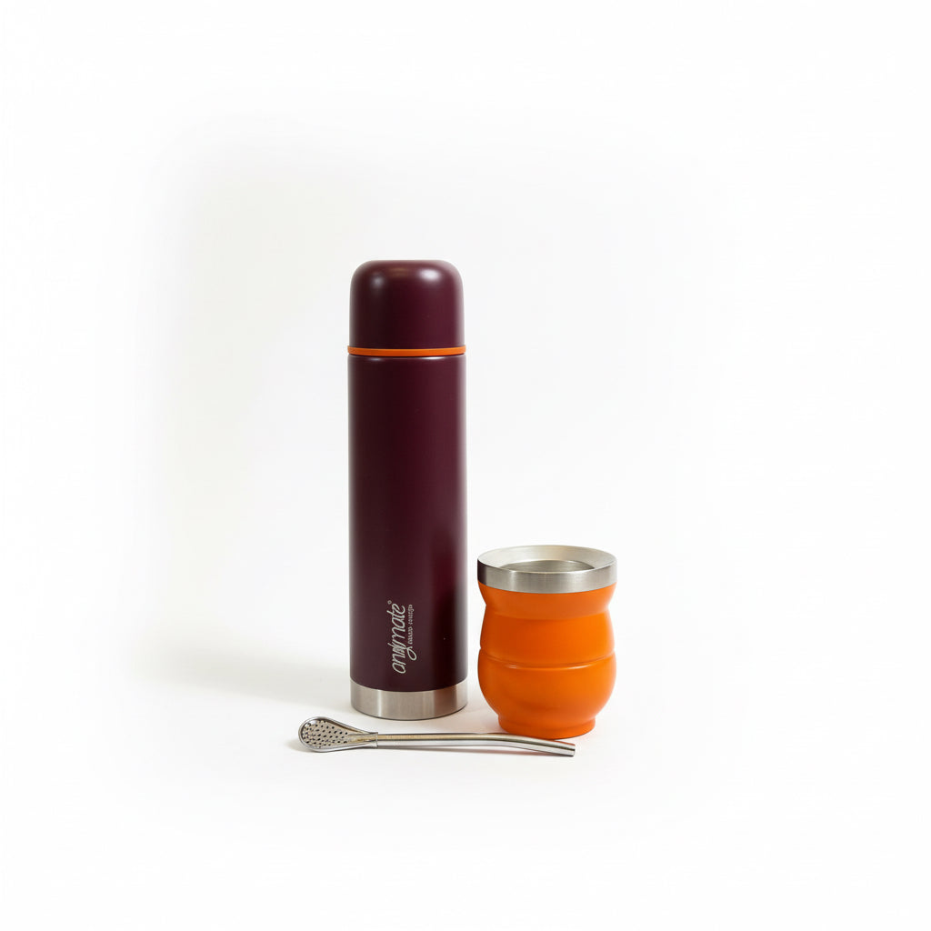 Set Matero Termo mate y Bomilla - Emporio Pewmayen